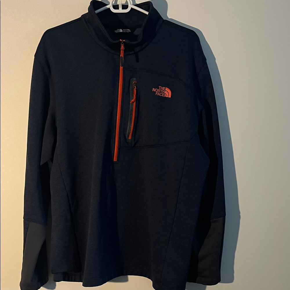 The North Face Men's Dark Blue Performance Half Zip XXL